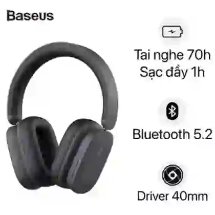 TAI NGHE CHỤP TAI BLUETOOTH BASEUS BOWIE H1 1